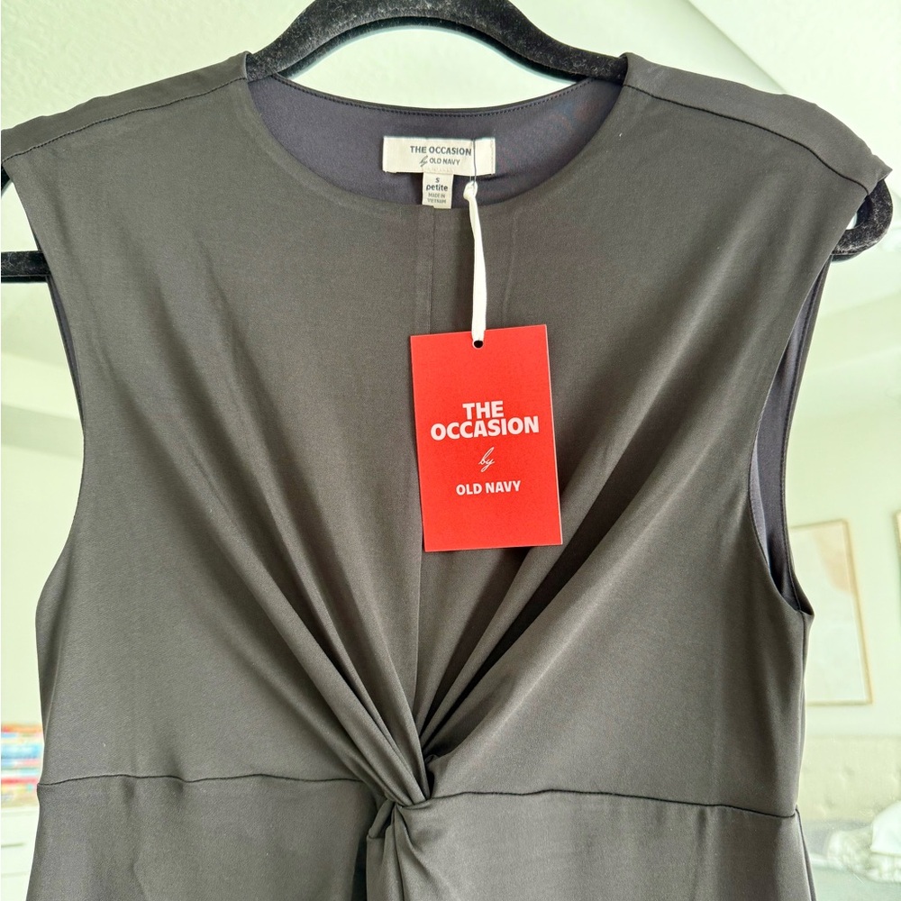 The Occasion by Old Navy Twist-Front Maxi Dress Petite - Picture 3 of 5